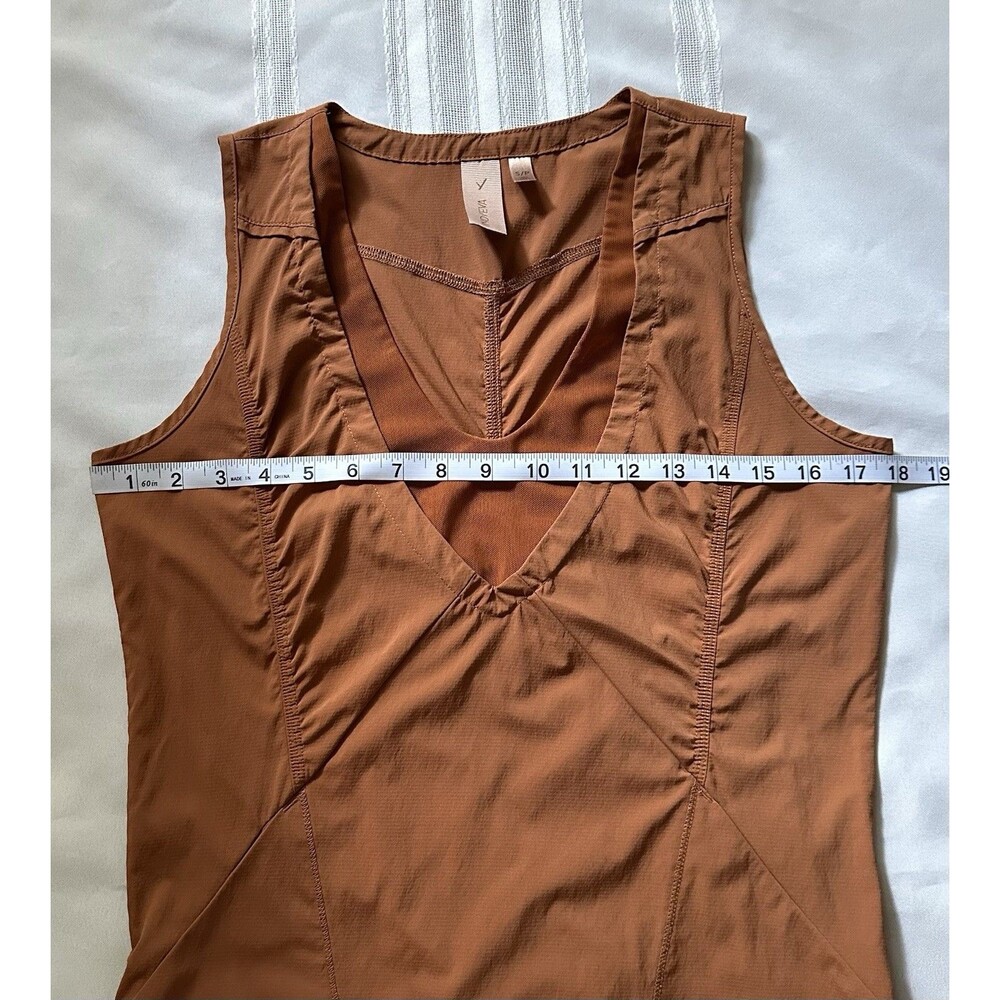 Indyeva Liike Dress Size S Rust Copper Orange / Terracota Hiking Athleisure EUC - Picture 10 of 15